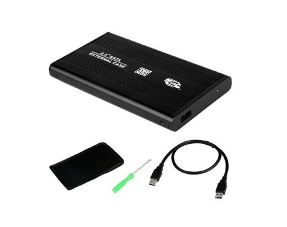 KINGMOX BET-S254U3 - CAJA EXTERNA 2.5 SATA ENCLOSURE /  USB 3.1 / COLORES VARIADOS